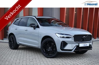 Volvo XC60 T8 Recharge AWD Ultra Dark | Longe Range | Panoramadak | Trekhaak | Stoelverwarming | Harman / Kardon | 360° Camera | Glossy Black | Keyless