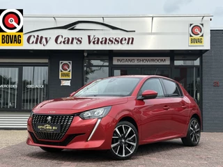 Peugeot 208 1.2 PureTech Blue Lease Allure automaat 131 pk org nl auto nap logisch navi camera climate ctr cruise ctr led half leder/stof lmv 17 inch dealer onderhouden