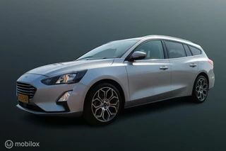 Ford Focus Wagon 1.0 EcoBoost 125 PK Titanium Business, Pdc, Cruise, Navi, Donker glas, App connect, Keyless go/entry