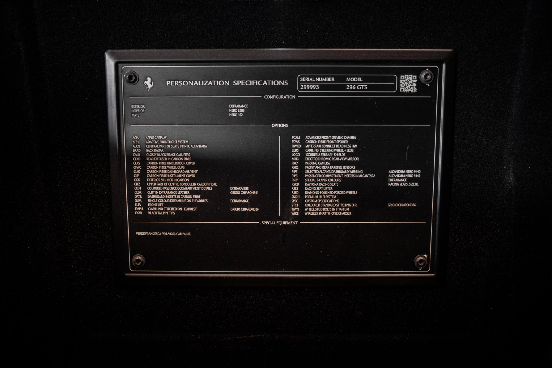 Hoofdafbeelding Ferrari 296