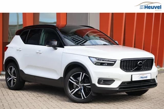 Volvo XC40 T4 Recharge R-Design | Stoelverwarming | Trekhaak | Leder | Panoramadak | Parkeercamera | Glossy Black | Keyless