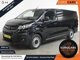 Opel Vivaro 2.0 CDTI L3H1 Edition 3-zits Navigatie Trekhaak Cruise control Airco Bluetooth Euro6