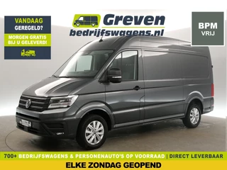 Volkswagen Crafter 2.0 TDI DSG HIGHLINE EXCLUSIVE L3H3 | FACELIFT MODEL | BPM VRIJ | NIEUW 3000KG TREKHAAK VIRTUAL ADAPTIVE CRUISE LED 140PK CARPLAY 17"LMV