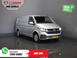 Volkswagen Transporter 2.0 TDI 150 pk DSG Aut. L2 LED/ Adapt.Cruise/ Carplay/ 2.5t Trekverm./ Airco/ Camera/ PDC