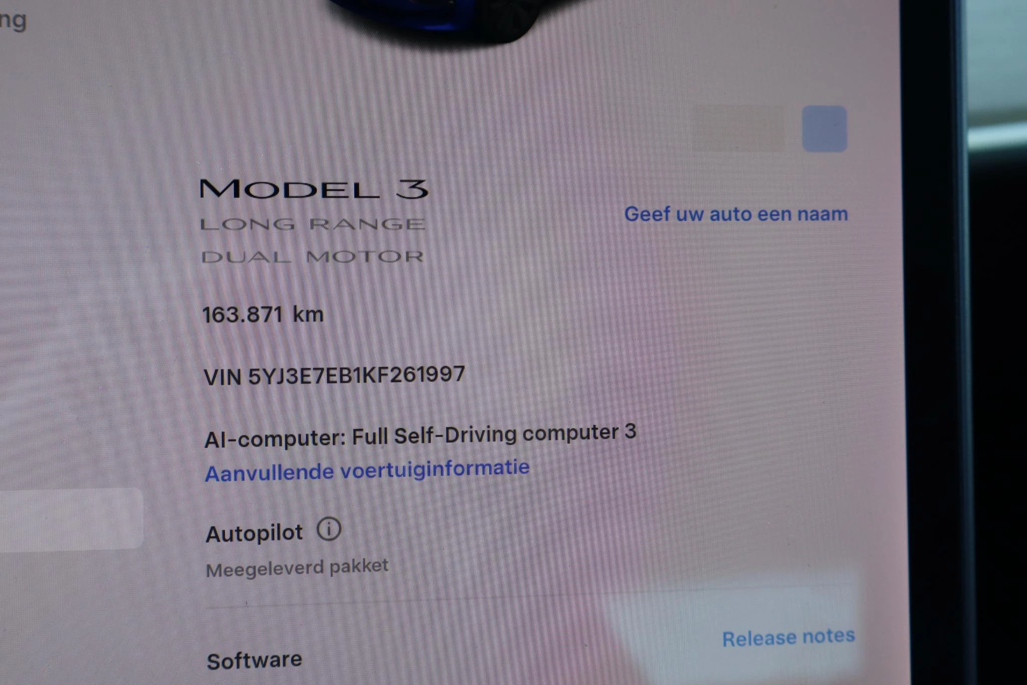 Hoofdafbeelding Tesla Model 3