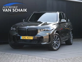 BMW X5 xDrive50e | M SPORT | LEDER | H&K | PANO-DAK | HEAD-UP | STOELVERK. | TREKHAAK | 360° CAMERA | CRUISE | NAVI | STOEL/STUURVERW. |