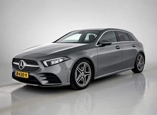 Mercedes-Benz A-klasse 180 Business Solution AMG Automaat (PANORAMADAK, TREKHAAK ELEKT. WEGKLAPBAAR, CAMERA, STOELVERWARMING)