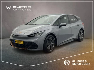 CUPRA Born Business One 204pk Automaat Steunhaak, Adaptive cruise control, Stuurwiel verwarmd, LED koplampen, Achteruitrijcamera, Stoelverwarming, Navigatie, Parkeersensoren