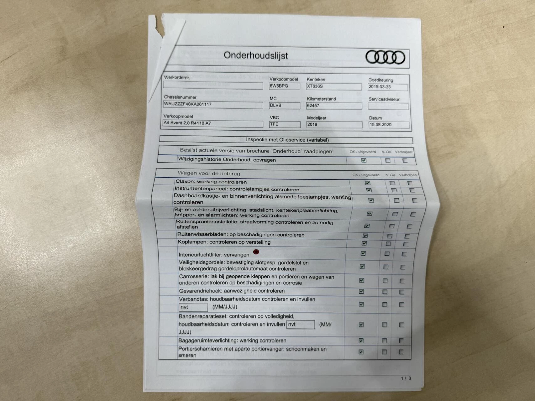 Hoofdafbeelding Audi A4