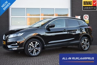 Hoofdafbeelding Nissan QASHQAI Nissan Qashqai 1.3 DIG-T 160PK Aut. Tekna | 360 Camera | Navi | Panodak | Incl. Garantie