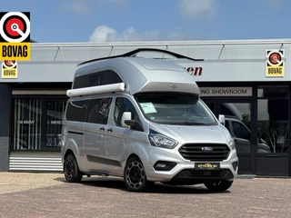 Ford Nugget plus hoog dak westfalia automaat 170 pk 4 slaapplaatsen airco camera cruise ctr lmv  afn trekhaak pdc v/a