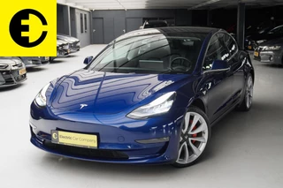 Hoofdafbeelding Tesla Model 3 Tesla Model 3 Performance AWD 75 kWh | SOH 96% | Premium audio