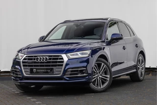 Audi Q5 2.0 TFSI Quattro 252pk S-line Pano Luchtv. Standkachel ACC Matrix HuD