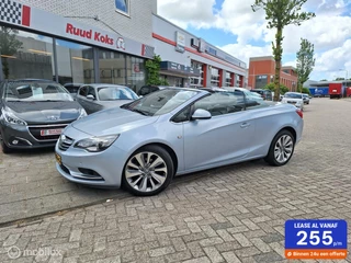 OPEL CASCADA 1.6 TURBO COSMO CABRIO  / NL Auto / 200pk / Navigatie / Stoelverwarming / Achteruitrijcamera /