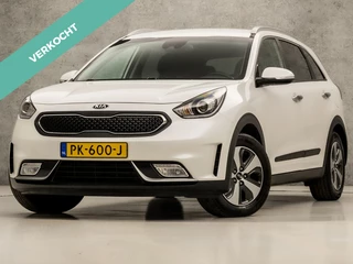 Kia Niro 1.6 GDi Hybrid DynamicLine 142Pk Automaat (APPLE CARPLAY, NAVIGATIE, CLIMATE, CAMERA, GETINT GLAS, SPORTSTOELEN, LEDER, LANE ASSIST, NIEUWE APK, NIEUWSTAAT)