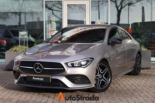 Mercedes CLA Coupé 200 AMG-Line 163pk 7G-DCT | LED | Camera | Stoelverwarming | Sfeer | Navi | Virtual | 