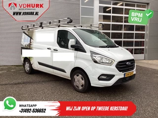Ford Transit Custom 2.0 TDCI 130 pk L2 Trend EXPORT Carplay/ 2.8t trekverm./ Stoelverw./ Imperiaal/ Navi/ Cruise/ Airco/ Camera/ PDC