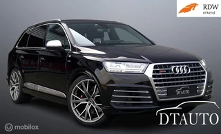 Hoofdafbeelding Audi SQ7 Audi SQ7 4.0 Quattro Pro Lucht Virt Bose Grijs Kenteken VOL