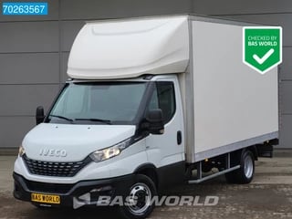 Iveco Daily 35C16 Automaat Laadklep Bakwagen Dubbellucht Airco Cruise Koffer Meubelbak 20m3 Airco Cruise control