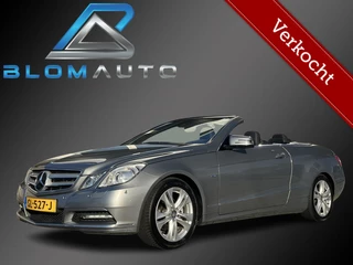 Mercedes E-klasse Cabrio 200 CGI STOELKOELING+AIRSCARF+LEDER