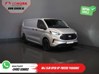 Ford Transit Custom 320 2.0 TDCI 136 pk L2 Trend Garantie 11-29'/ LED/ Spoiler/ Frontlip/ Sidebars/ Stoelverw/ Afn.Trekhaak/ Stuurverw/ Carplay/ Camera/ Climate/ PDC/ LMV/ Cruise