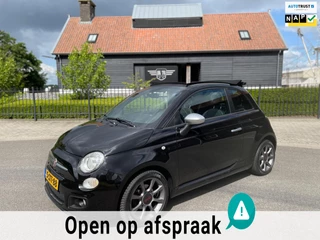 Fiat 500 C 0.9 TwinAir SPORT S CARBRIO AIRCO NAVIGATIE DEELS LEER LM-VELGEN