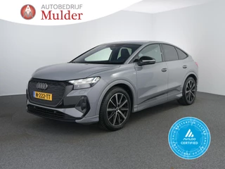 Hoofdafbeelding Audi Q4 Sportback e-tron Audi Q4 Sportback e-tron 35 Launch edition S Competition 55 kWh | SOH 90,8% | Sonos | Winterpakket | ACC | Memory |