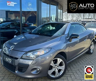 Renault Mégane Coupé-Cabriolet 1.4 TCE Dynamique 131PK | BOMVOL | Nette Staat! | NL Auto | Xenon | Leer | Stoelverwarming | Elektrische Stoel met Geheugen | Keyless Entry | Parkeersensoren Voor en Achter | Cruise Control | Climate Control | Navigatie | 2 Sleutels | Laatste eigenaar heeft de auto 10 jaar in bezit gehad | NAP Logisch | Ingeruild bij de Dealer |
