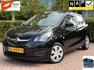 Opel Karl 1.0 Ecoflex 5DR 2017 Zwart Airco Cruise NAP 1E EIG