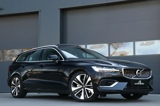 Volvo V60 2.0 T6 Recharge AWD Inscription Panodak Headup Display 360View Adaptiv Cruise Leder Sportzetels Harman/Kardon Audio Laneassist 134000km BJ2021