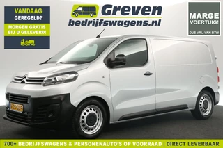 Citroën Jumpy 1.6 BlueHDI L2H1 Marge | Airco Cruise Carplay Navi PDC Elektrpakket Schuifdeur