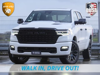 Dodge Ram 1500 | Limited | Night | 3.0L Twin-Turbo I6 | High Output | RAMBOX Passenger Display | 14,4 Touch Screen | Harman Kardon | INCL BPM-VOORDEEL Getoonde accessoires zijn verkrijgbaar tegen meerprijs