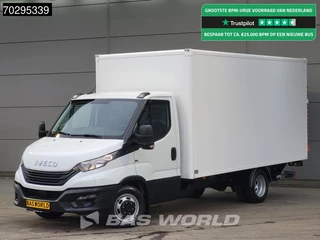 Iveco Daily 35C16 Laadklep Dubbellucht Bakwagen 160PK Airco D'Hollandia Euro6 Meubelbak Koffer Airco