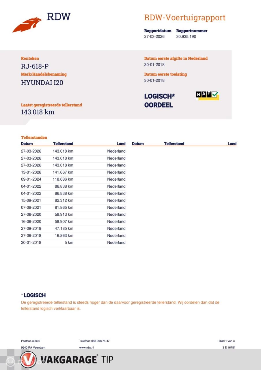 Hoofdafbeelding Hyundai i20