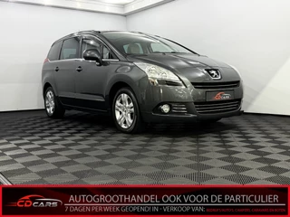 Peugeot 5008 1.6 THP Blue Lease Executive 7p. Panoramadak, Leder, Navi, Parkeersensoren, Head-up display, Clima, Lichtmetalen velgen