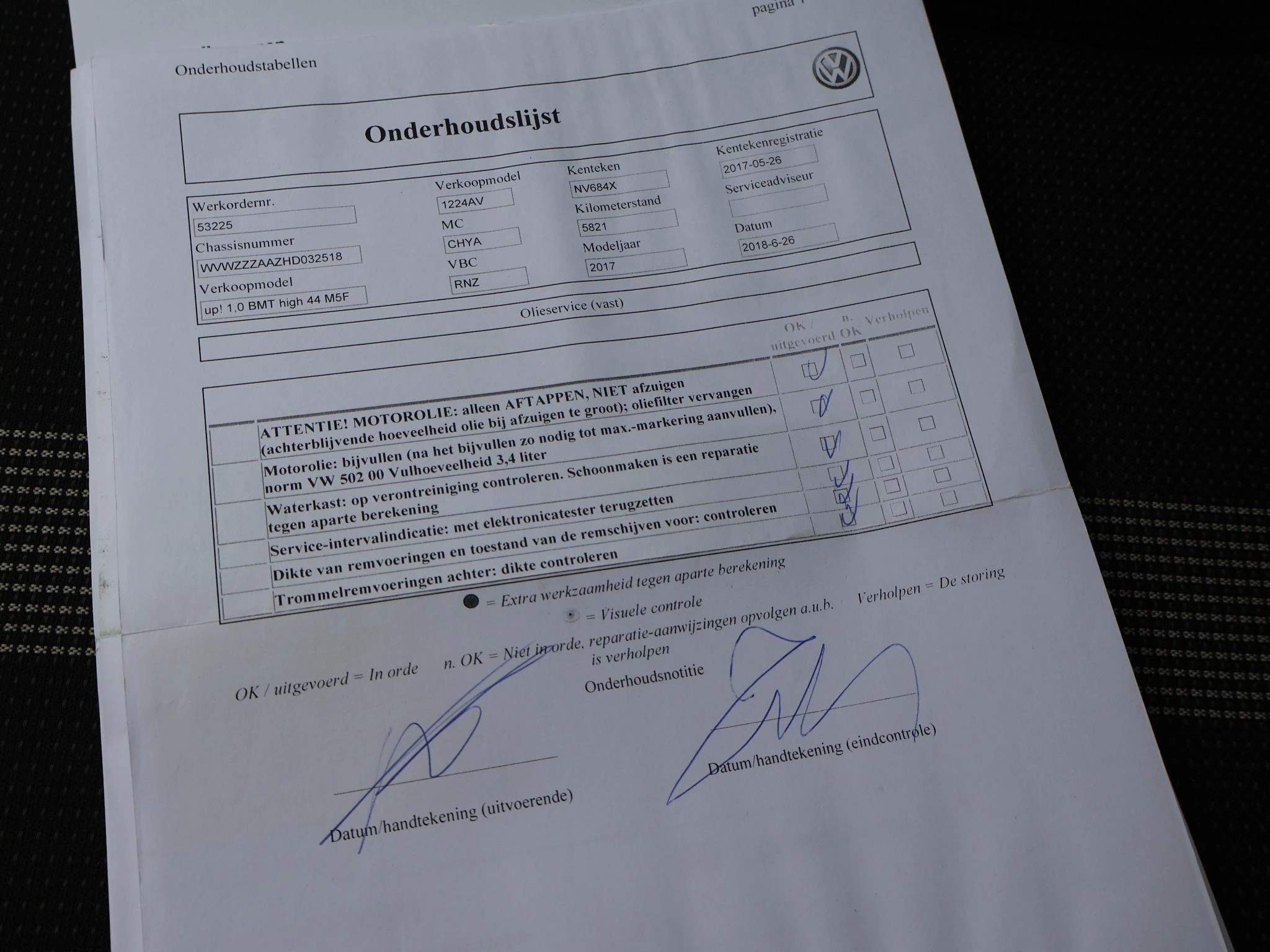 Hoofdafbeelding Volkswagen up!