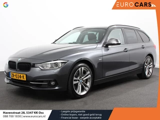 Hoofdafbeelding BMW 3 Serie BMW 3-serie Touring 340i 326 pk Automaat Sport-Line | Navigatie | Climate Control | Cruise Control | Led | Electrisch bedienbare achterklep | Extra Getint Glas | Lichtmetalen velgen 18" | Stoelverwarming
