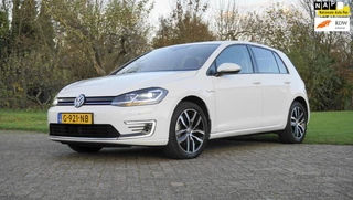 Volkswagen E-Golf E-DITION Camera digitaal dashboard warmtepomp 2000 euro subsidie