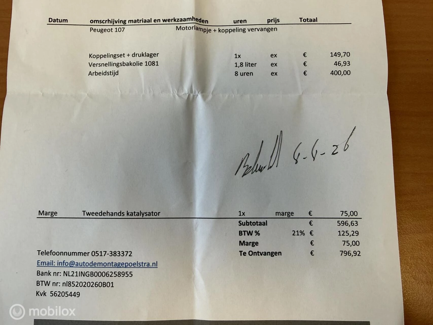 Hoofdafbeelding Peugeot 107