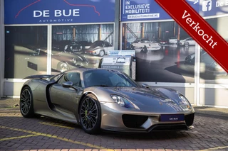 Hoofdafbeelding Porsche 918 Spyder Porsche 918 Spyder | org. NL | Liquid Silver | Carbon | Lift |Dealer Onderhouden