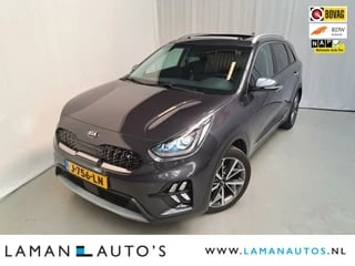 Hoofdafbeelding Kia Niro Kia Niro 1.6 GDi 141pk Hybrid ExecutiveLine Aut. | Open dak Leder CarPlay JBL ECC Nav ACC 18" LMV LED Camera Metallic BLIS | Hybrid Voorschoten