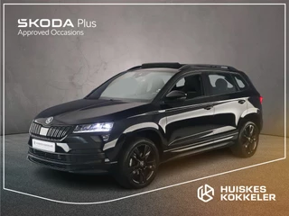 Skoda Karoq Sportline Business 1.5 TSI 150pk DSG Automaat Trekhaak, Panoramadak, Achteruitrijcamera, Adaptive cruise control, Navigatie, Elektrische achterklep