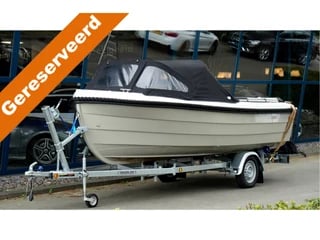 Florijn Sloep 20pk Mercury (geen vaarbewijs nodig) inclusief Marlin Trailer, 6-8 persoons!