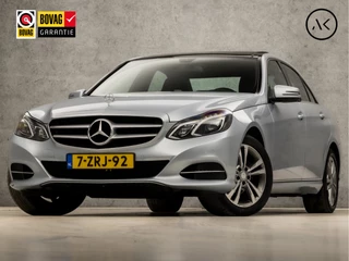 Mercedes-Benz E-Klasse 200 Avantgarde Sport 184Pk Automaat (PANORAMADAK, NAVIGATIE, TREKHAAK WEGKLAPBAAR, CLIMATE, LEDER, STOELVERWARMING, SPORTSTOELEN, PARKEERSENSOREN, ZWART HEMEL, NIEUWE APK, NIEUWSTAAT)
