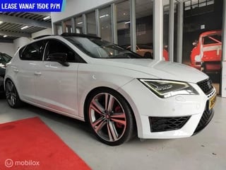 Seat Leon 2.0 TSI Cupra 280 DSG PANO STOELVERW. NAVI CARLINK VELGEN CRUISE