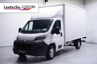 Citroen Jumper 2.0 HDI 130 pk Bakwagen met Laadklep Navi Airco, Dakspoiler, Nette Staat, 3-Zits