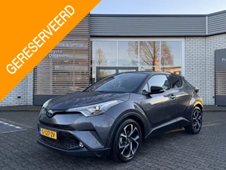 Toyota C-HR 1.8 HYBRID STYLE ULTIMATE BI-TONE JBL-AUDIO STOEL/STUURVERW NAVI BLIND-SPOT PARK-SENSOREN NL-AUTO LED BSM