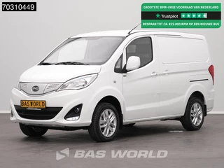 Hoofdafbeelding BYD ETP3 BYD ETP3 Elektrisch 45kWh WLTP 238km 2x Schuifdeur Airco Camera Parkeersensoren Leder Stoelverwarming Airco