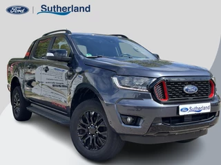 Hoofdafbeelding Ford Ranger Ford Ranger 2.0 EcoBlue Stormtrak | SCI | Trekhaak | Rollertop | Camera | 3.500kg trekgewicht