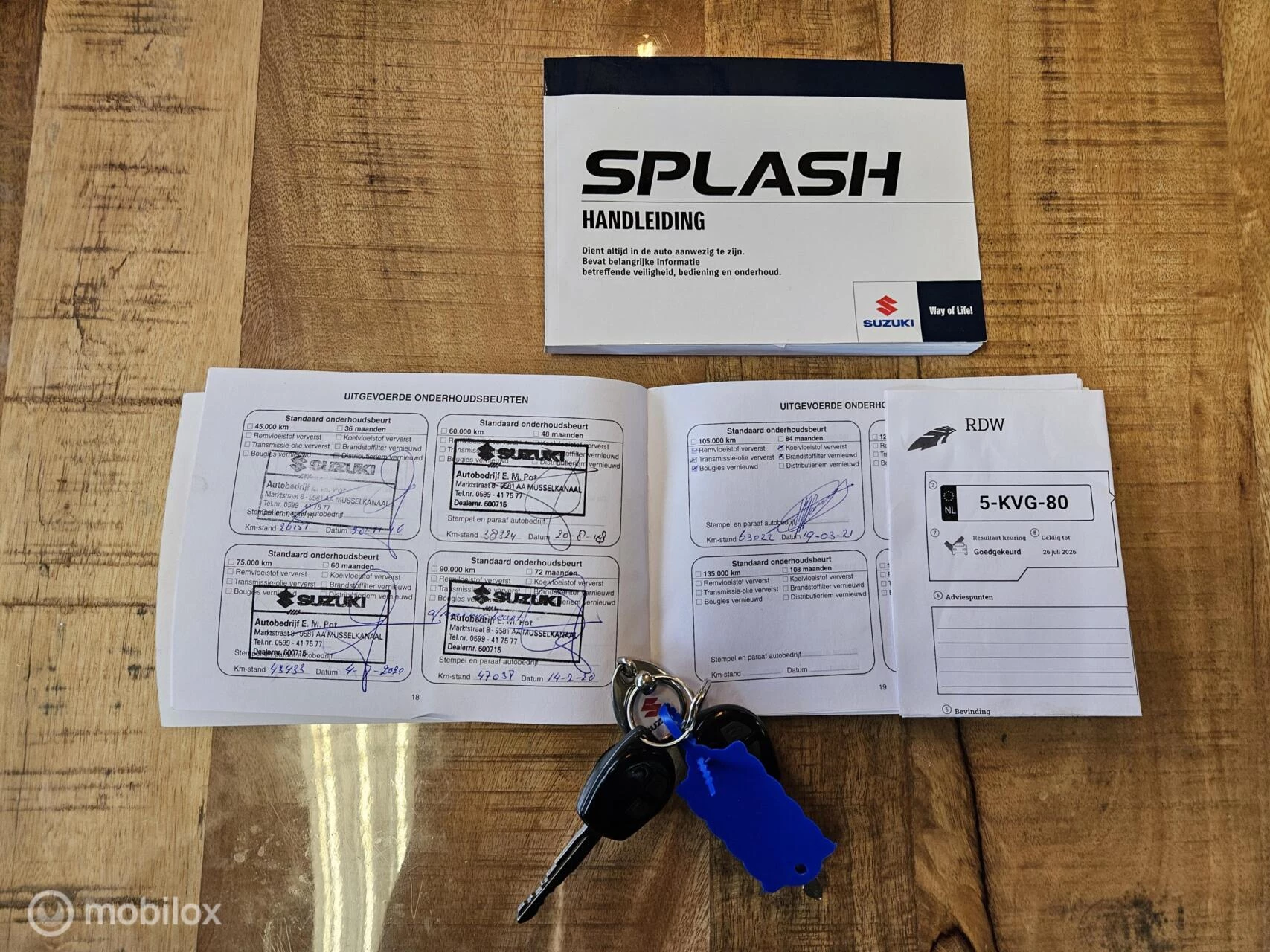 Hoofdafbeelding Suzuki Splash